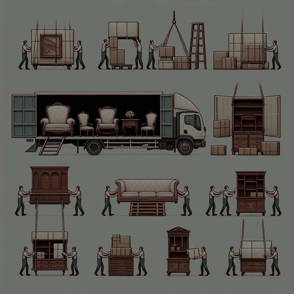 Comment gérer le déménagement et le stockage temporaire de meubles anciens ?