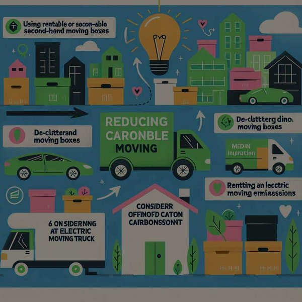 Quelles astuces pour un déménagement en limitant l'empreinte carbone ?