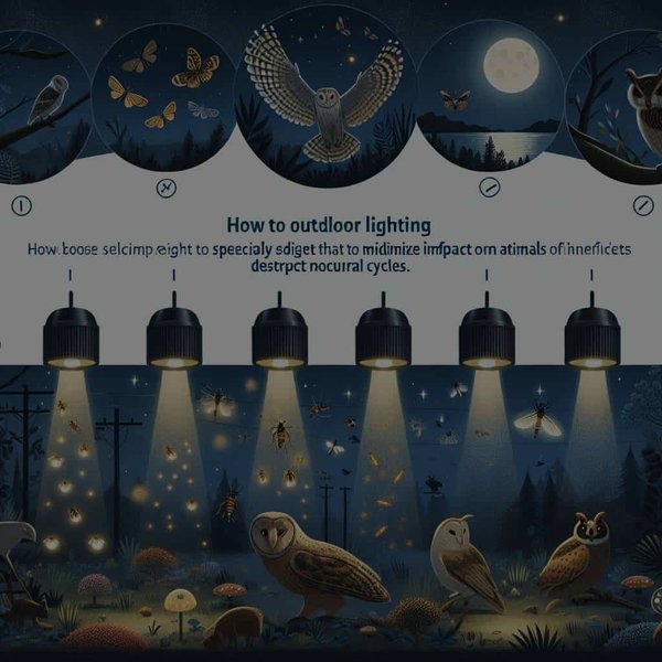 Comment choisir un éclairage extérieur qui respecte la biodiversité nocturne ?